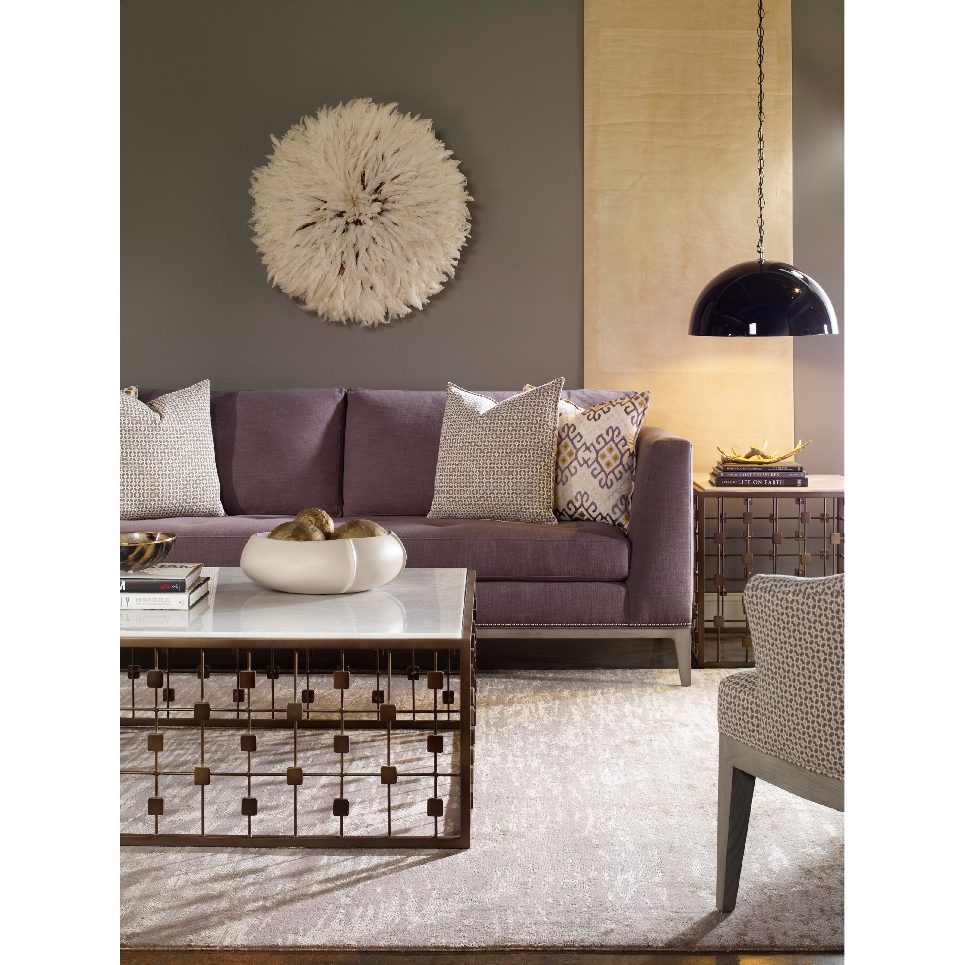 Vanguard Furniture Sparkle P277CS Sparkle Square Cocktail Table with